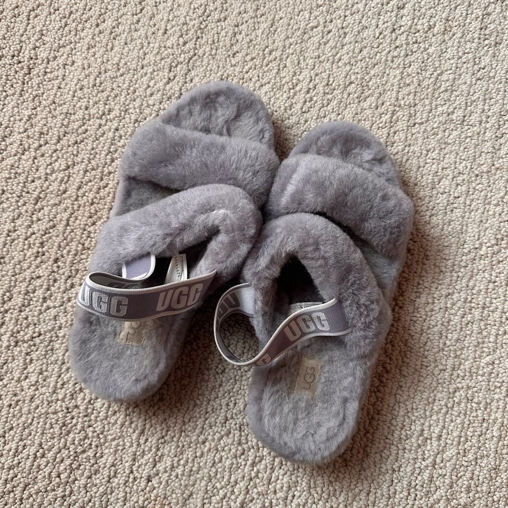 UGG lavender slippers size 8
